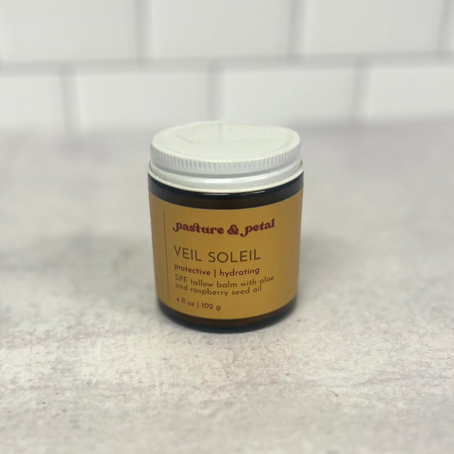 Pasture & Petal - Veil Soleil SPF Tallow Balm