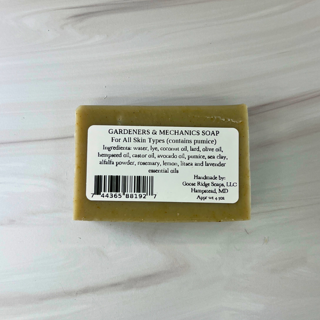 Gardeners and Mechanic Soap for Dry / Rough Hands