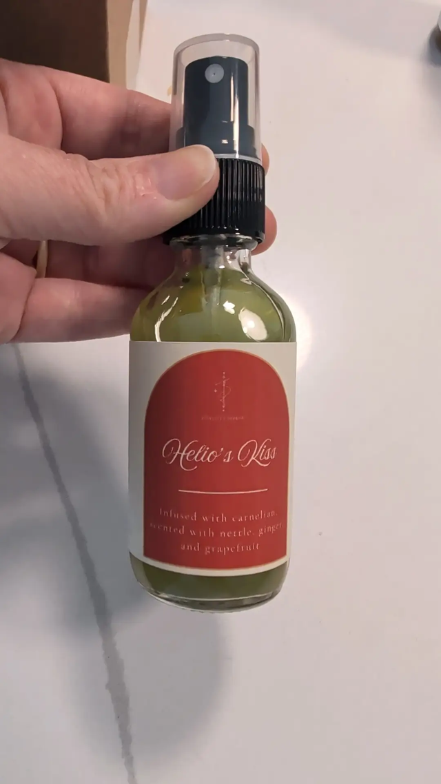 Helios' Kiss — Crystal Infused Room & Ritual Spray