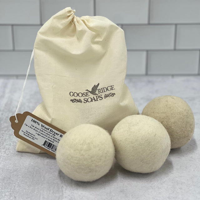100% Wool/Alpaca Dryer Balls (3-pack)