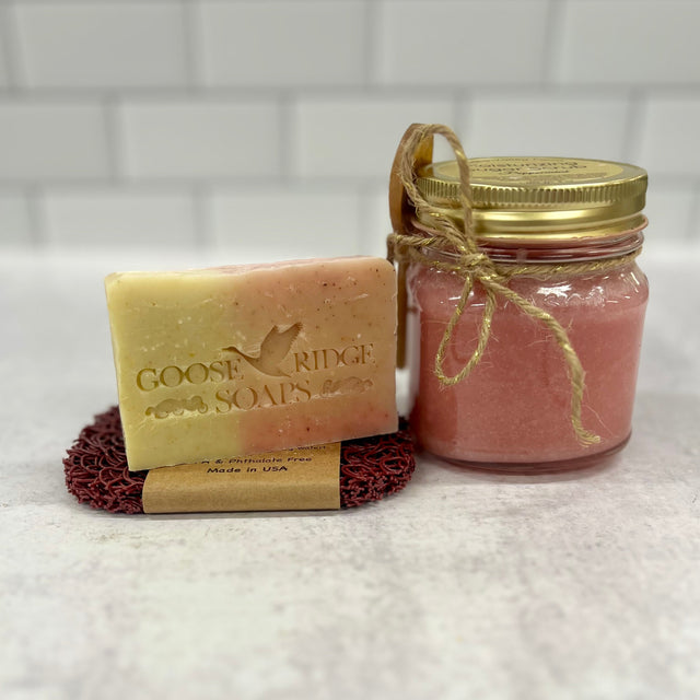 Scrub n' Soap Gift Set - Peppermint