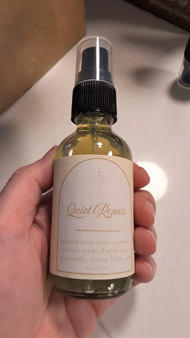 Quiet Repair — Crystal Infused Room & Ritual Spray