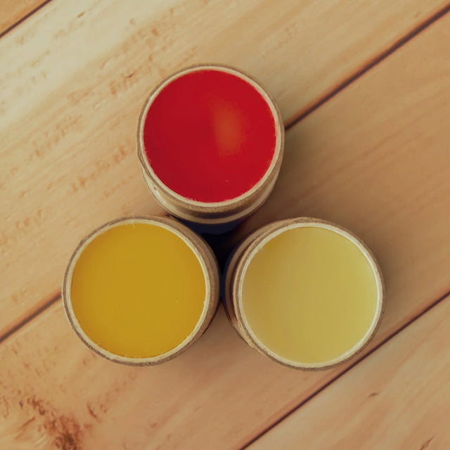 Tinted Strawberry & Guava Tallow Lip Butter by Pasture & Petal