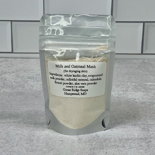 Milk and Oatmeal Facial Mask